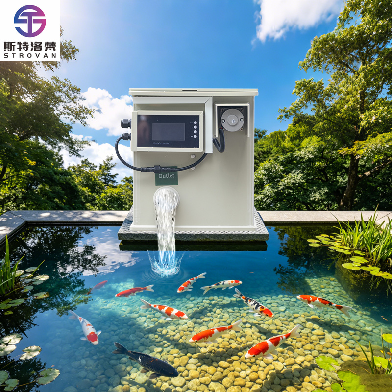 Fish Aquarium Home - 5m³/saat Döner Tamburlu Filtre Ev Tipi