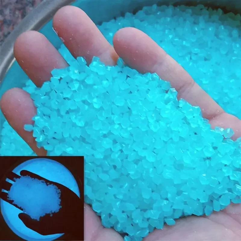 Fish Tank Gravel - 1000 adet 3-5mm Aydınlık Kum Karanlıkta