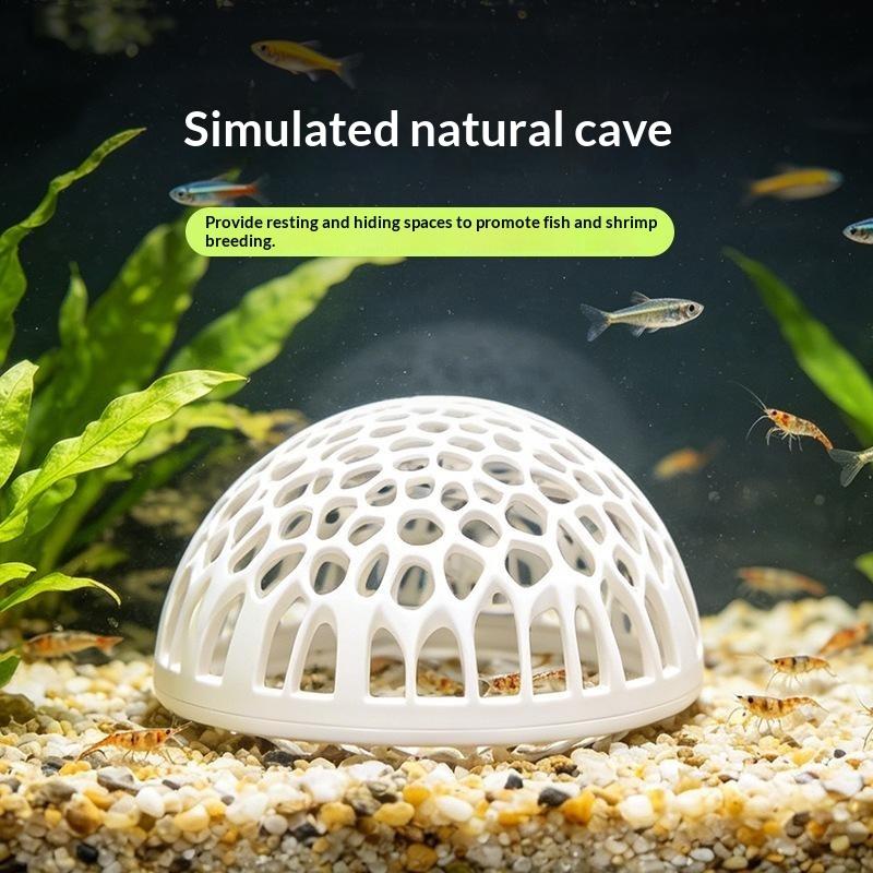 Betta Fish Tank - Yeni Akvaryum Karides Evi, Mini Gözenekli