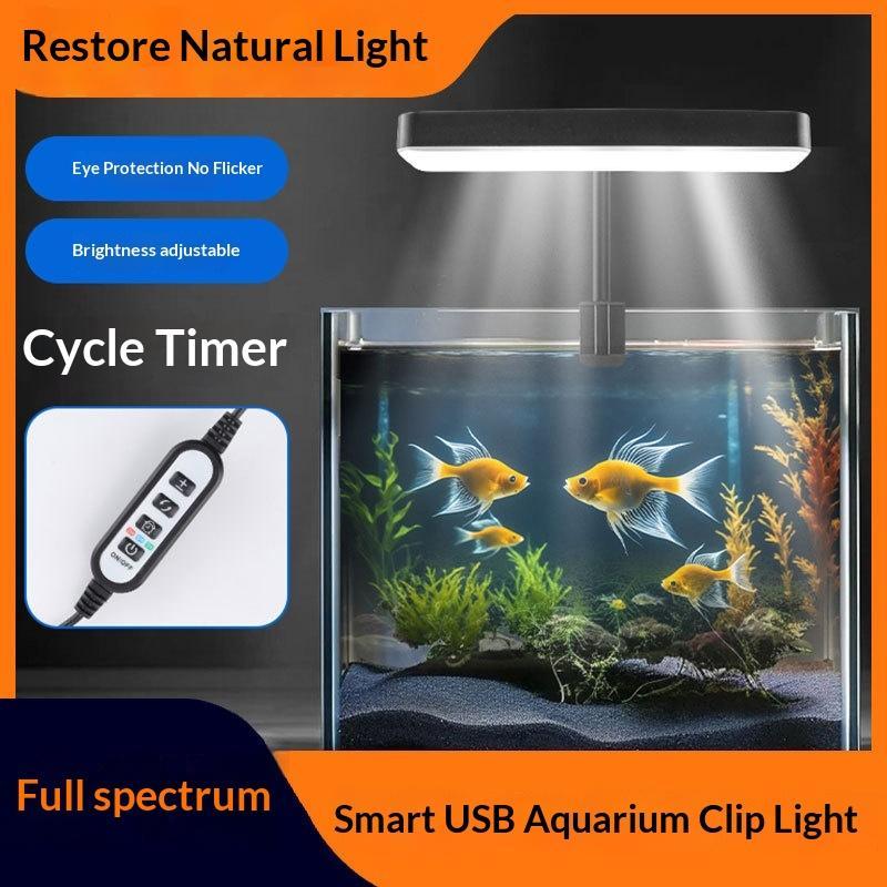 Aquarium Plants - Tam Spektrumlu LED Akvaryum Lambası 360