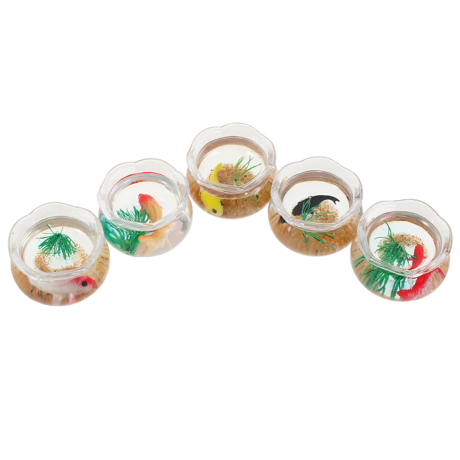 Aquarium Plants - 5 adet Mini Koi Balığı Akvaryum