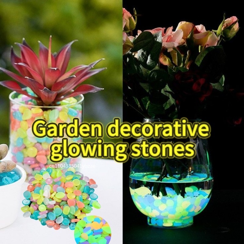 Fish Tank Gravel - 100-1000 adet aydınlık taş bahçe balık
