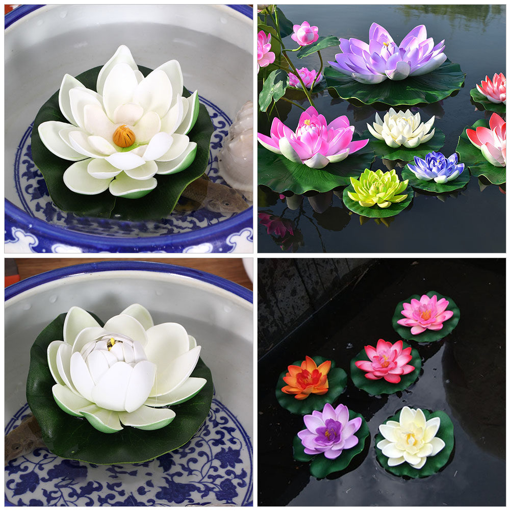 8 Adet Yapay Lotus Çiçeği, Yüz - Aquarium Plants incelemesi ve fiyatı