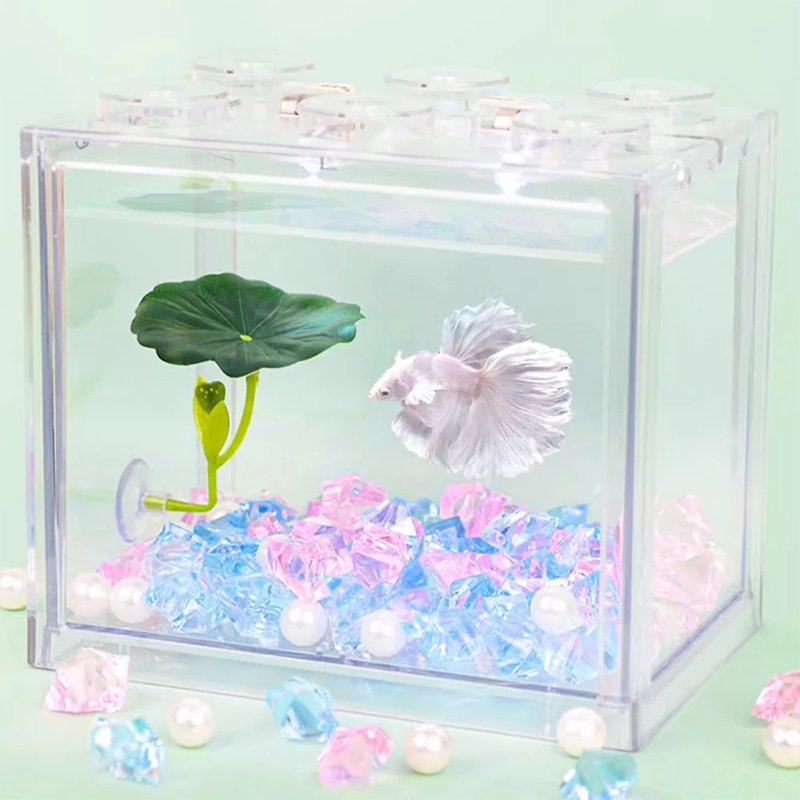 (Ce14)1/5PC Yeşil Yapraklı Ham - Betta Fish Tank incelemesi ve fiyatı